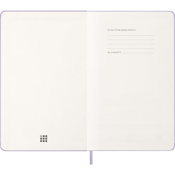 Moleskine 2026 Kalender | H | Dag | L | Lilla