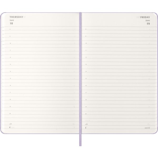 Moleskine 2026 Kalender | H | Dag | L | Lilla
