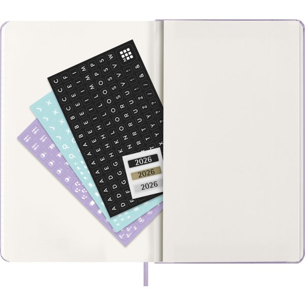 Moleskine 2026 Kalender | H | Dag | L | Lilla
