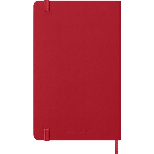Moleskine 2026 Kalender | H | Dag | L | Rød