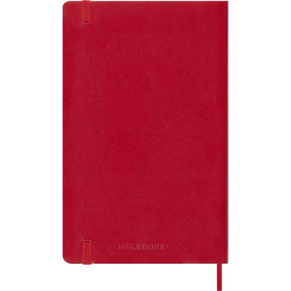 Moleskine 2026 Kalender | S | Dag | L | Rød