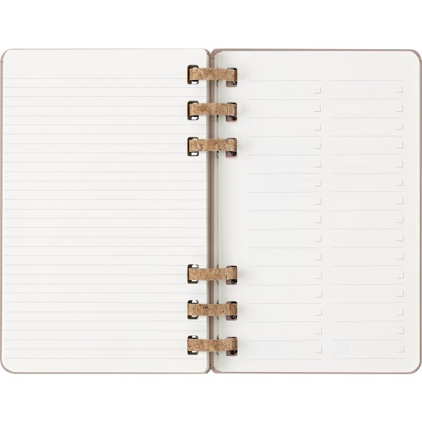 Moleskine 2026 Kalender | Spiral | Uge | L | Beige
