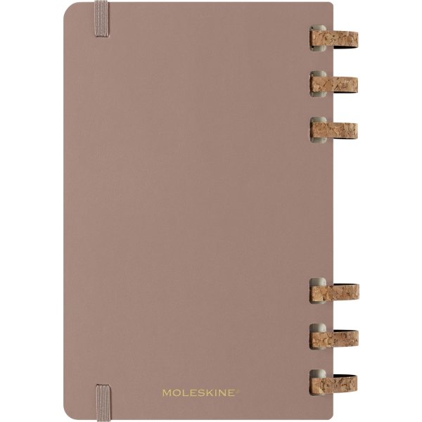 Moleskine 2026 Kalender | Spiral | Uge | L | Beige