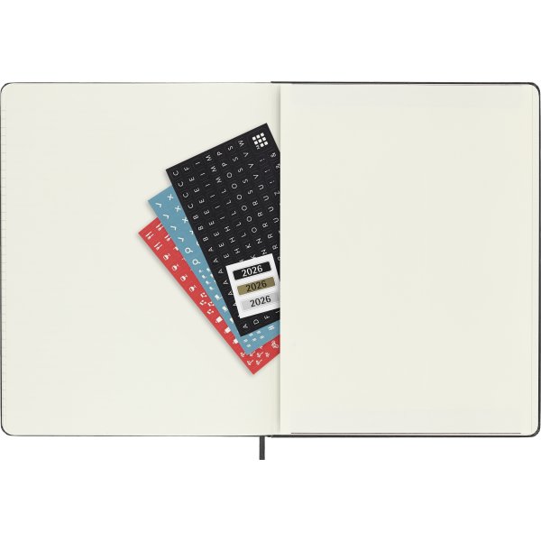 Moleskine 2026 Kalender | H | Uge Pro v. | XL