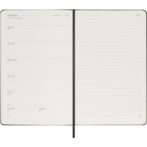 Moleskine 2026 Kalender | Digital | Uge | L