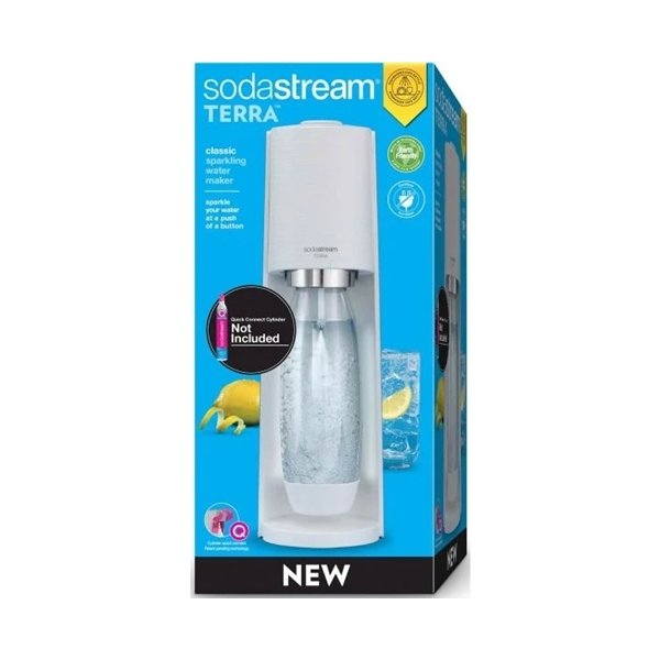 Sodastream Terra White - Kulsyremaskine, hvid