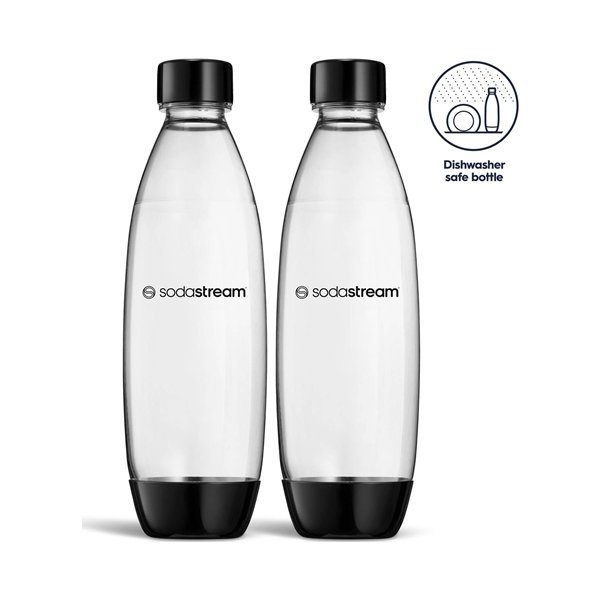 Sodastream Twinflaske 1L fuse DWS - Flaske 2-pak