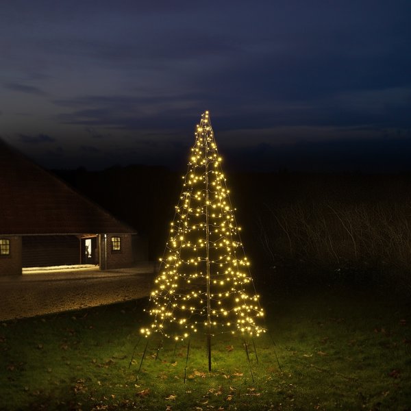 Starlight lysekæde m/stang, 3 m, 360 LED