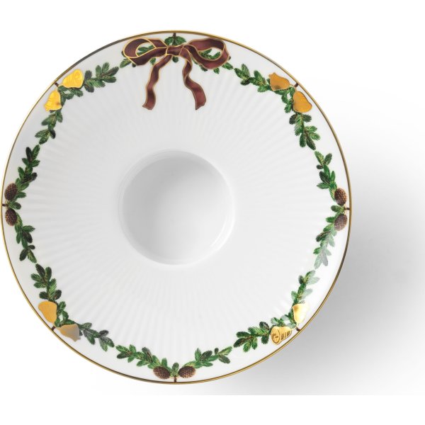 Royal Copenhagen Star Fluted Julljusstake Ø15,5cm