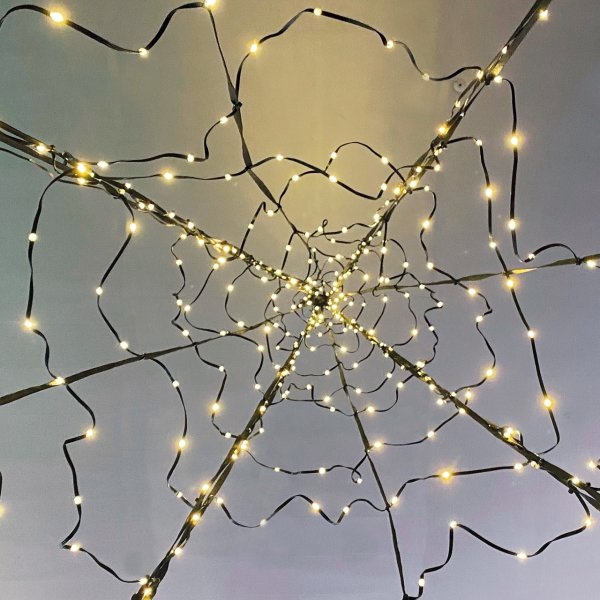 DEMO: Starlight lyskæde, flagstang, 8 m, 2000 LED