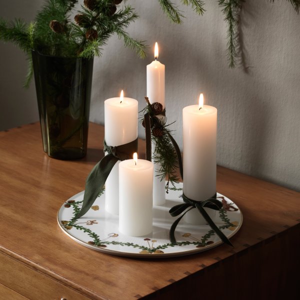 Royal Copenhagen Stjerne Riflet Jul Kagefad 32 cm