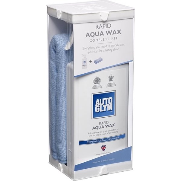 Autoglym rapid aqua wax kit, 500 ml.