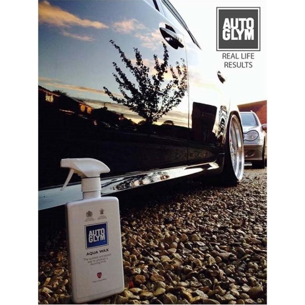 Autoglym rapid aqua wax kit, 500 ml.