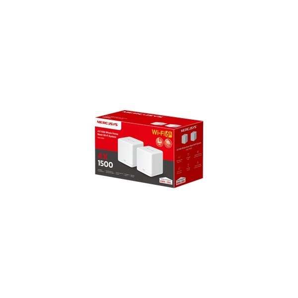 Mercusys AX1500 Whole Home Mesh Wi-Fi System, hvid
