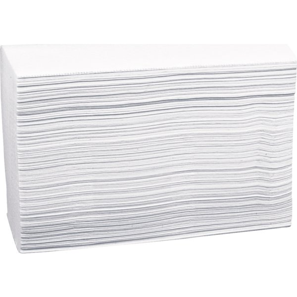 Håndklædeark neutral | 2-lags | Z-fold | 25 pk