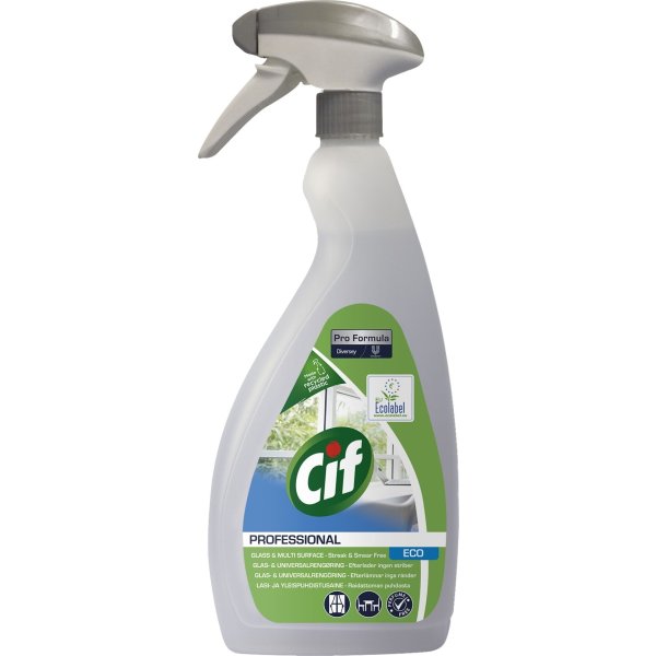 Cif Eco Glas & Universalrengøring, 750 ml