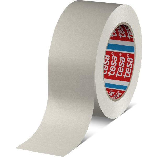 tesa Pakketape | Papir | 50mm x 50m | Hvid