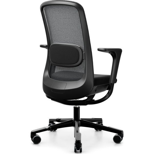 Håg Sofi 7500, netryg, sort, 200mm gas, m/armlæn
