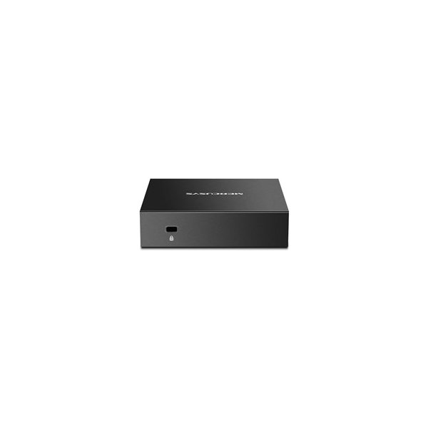 Mercusys 5-Port Gigabit Desktop Switch, sort