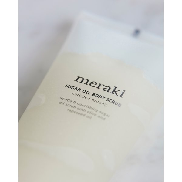 Meraki Sukker olie kropsscrub