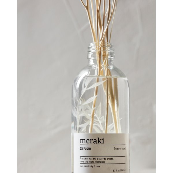 Meraki Duftfrisker m. pinde, Timber haze
