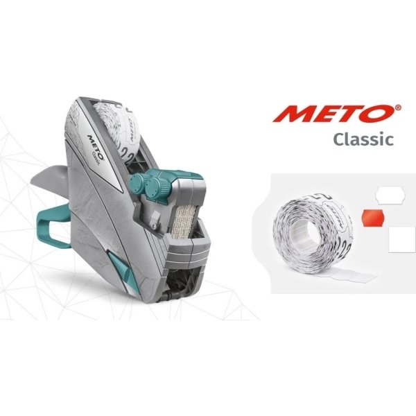 METO L 1932 klassisk Prismærkepistol, 2 linjer