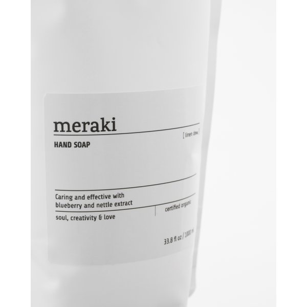 Meraki Håndsæbe Refill 1L, linen dew