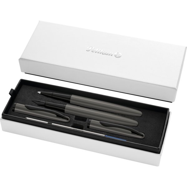 Pelikan Noble Elegance Sæt, Fyl/Rol, stone