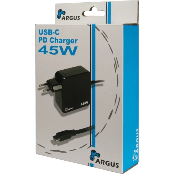 Inter-Tech PD-2045 strømforsyningsadapter, USB-C