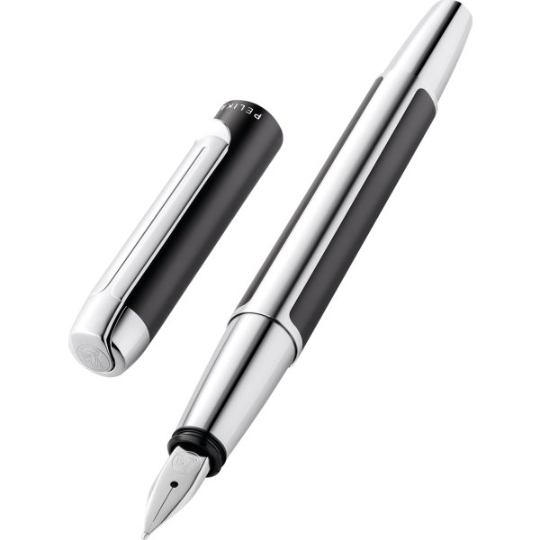 Pelikan Pura Fyldepen, F, anthracite