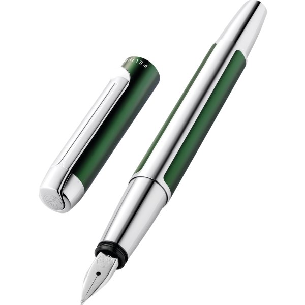 Pelikan Pura Fyldepen, EF, deep green