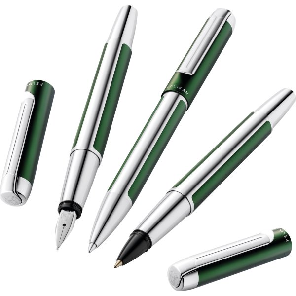 Pelikan Pura Fyldepen, EF, deep green