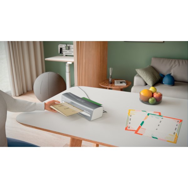 Leitz Lamineringsmaskine iLAM Home Office A4, sølv