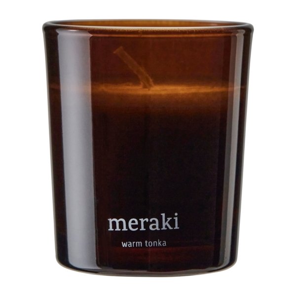 Meraki Duftlys, Warm tonka, 2stk