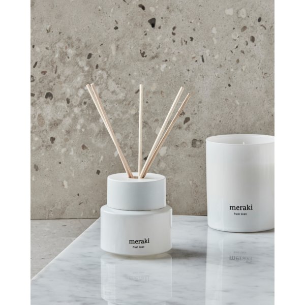Meraki Duftfrisker m. pinde, fresh linen
