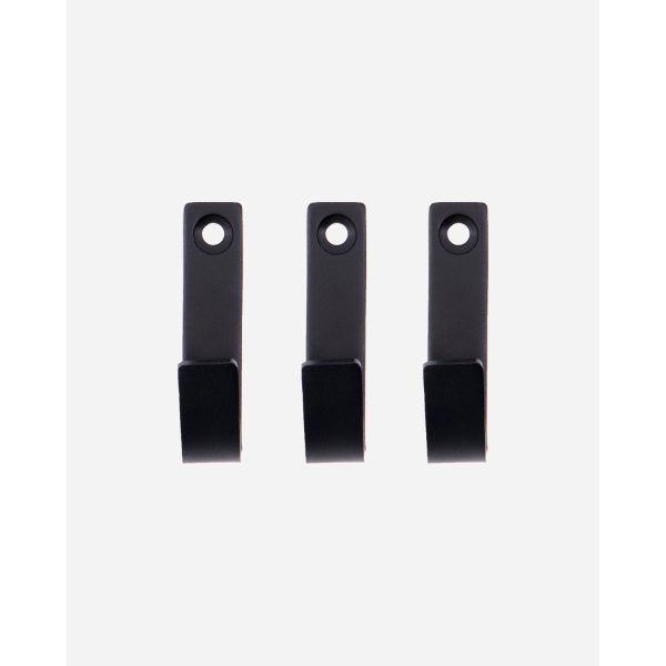 Meraki Knage, 3stk, børstet sortfinish