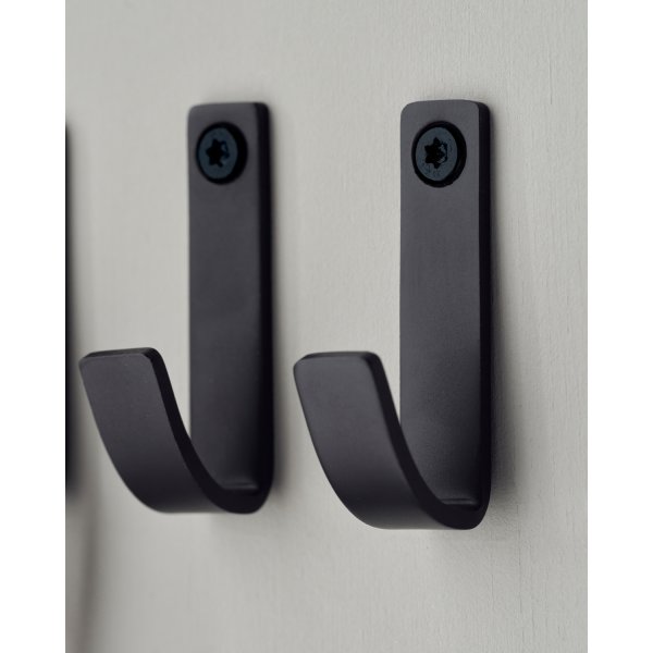 Meraki Knage, 3stk, børstet sortfinish