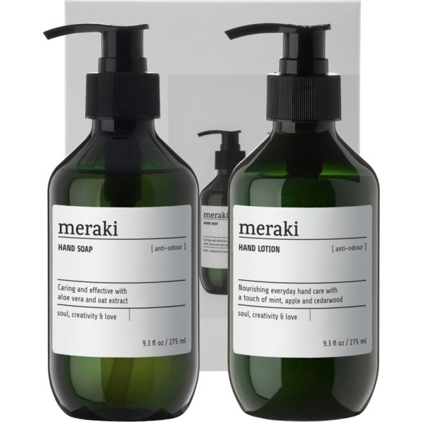 Meraki Gaveæske, Hånd sæbe & lotion, neutral 275ml