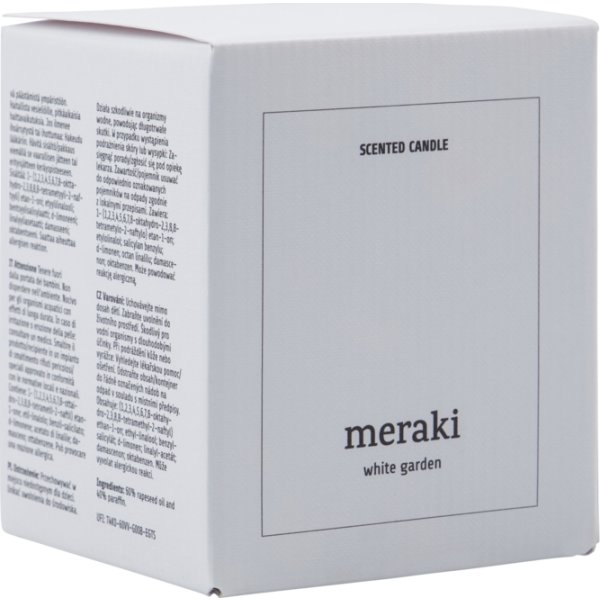 Meraki Duftlys, White garden, stor