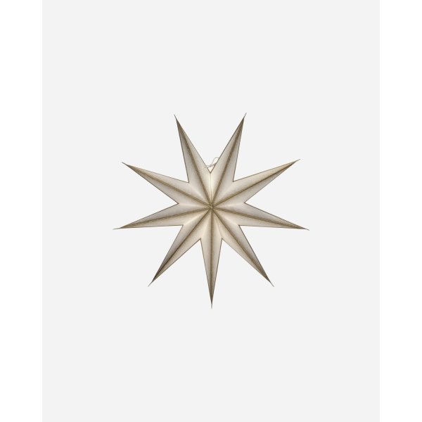 House Doctor Stjerne, champagne hvid, W15xD60cm