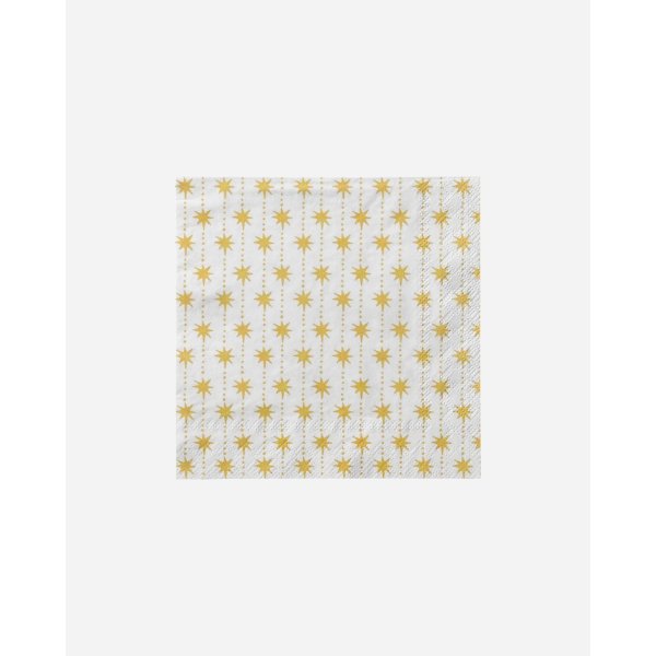 House Doctor Servietter, stjerne motiv, 40stk
