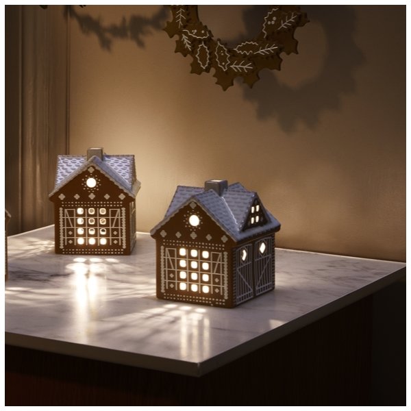 Kähler Gingerbread Lyshus Julestald H11,5 cm