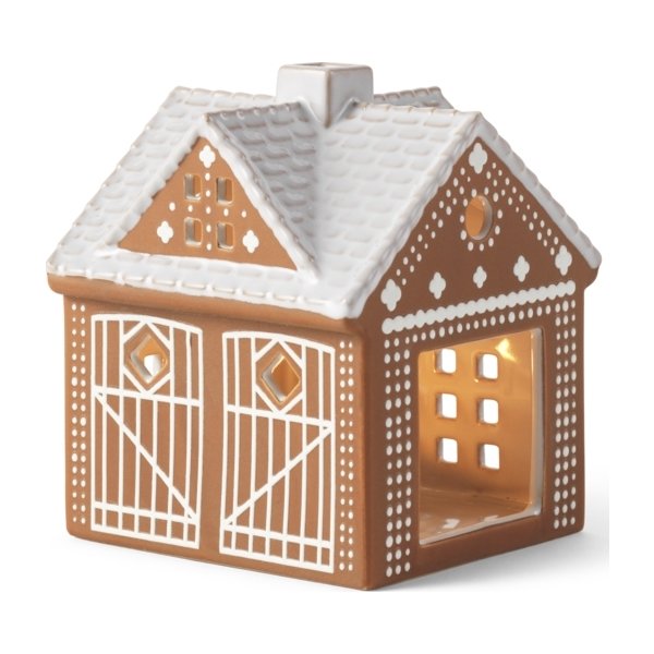 Kähler Gingerbread Lyshus Julestald H11,5 cm