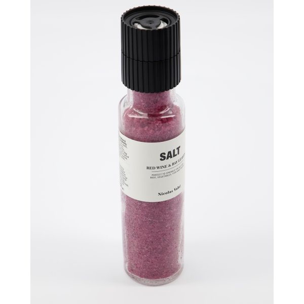 Nicolas Vahé Salt, rødvin & laurbærblade, 340g