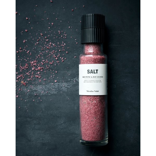 Nicolas Vahé Salt, rødvin & laurbærblade, 340g