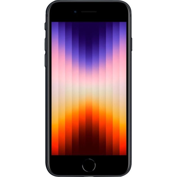 Brugt Apple iPhone SE 3.gen, 64GB, Midnat, Grade B