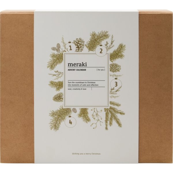 Meraki Gaveæske, Advent Calender 1-2-3-4
