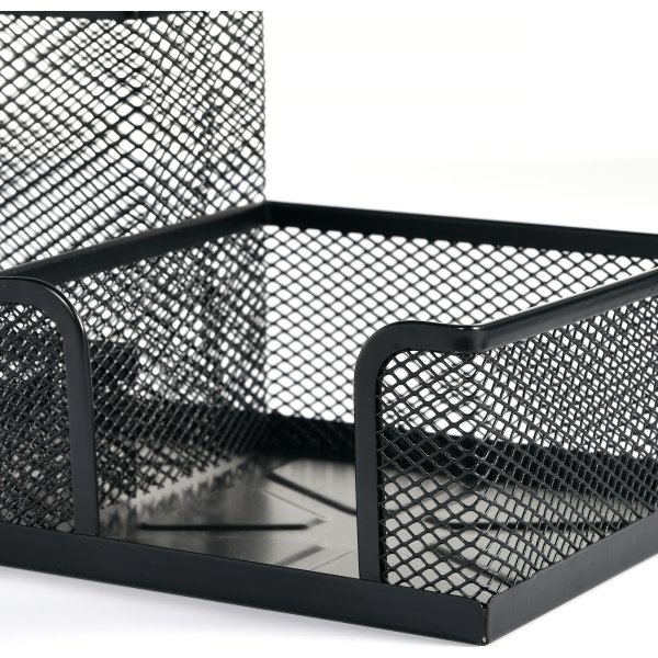 Office MESH Penne- og notesholder | Sort
