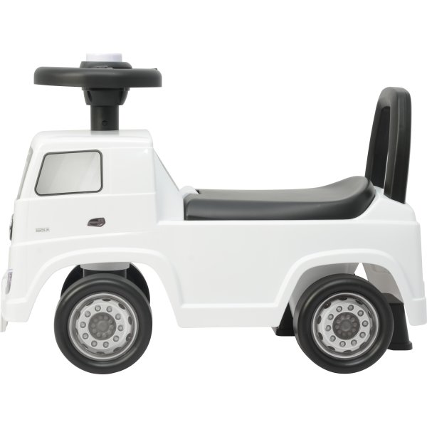 Gåbil Mercedes Actros lastbil til børn, hvid
