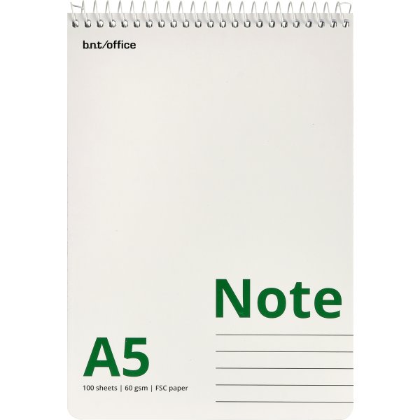 Office Spiralblok | A5 | Linjeret